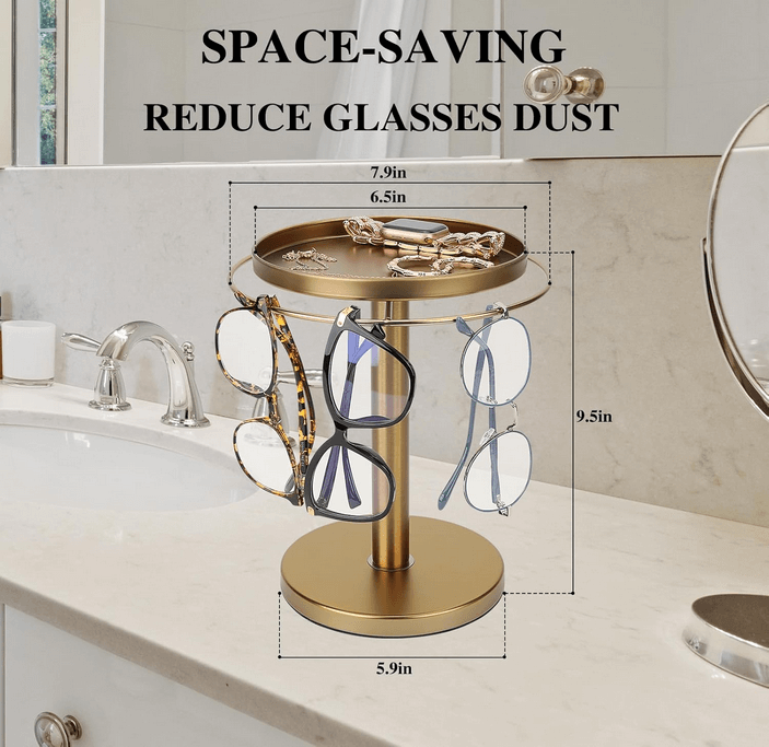 360° Rotating Glasses Stand