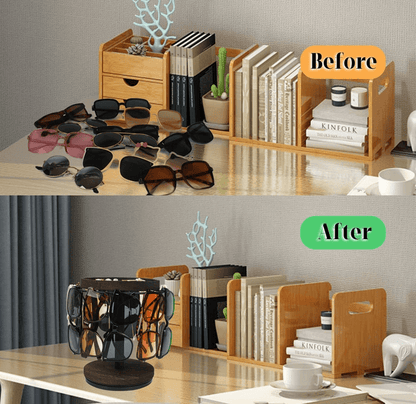 360° Rotating Glasses Stand